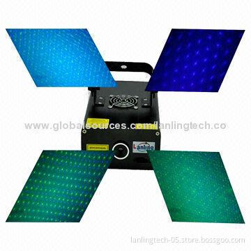 350mW GB Big-Dots "Moving-Head" Twinkling Stage Lighting
